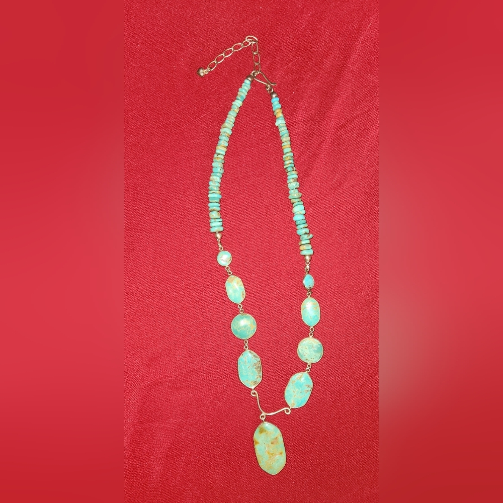 Turquoise necklace - Picture 3 of 5